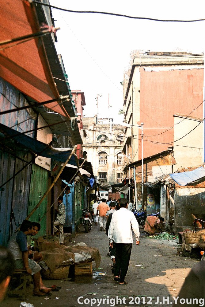 The streets of Kolkata
